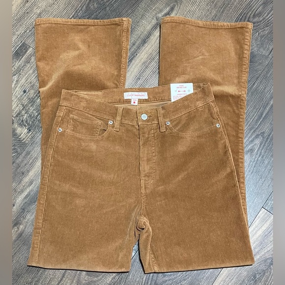 Lucky Brand Corduroy Woman’s Flare Pants - 10/30R - Picture 2 of 7